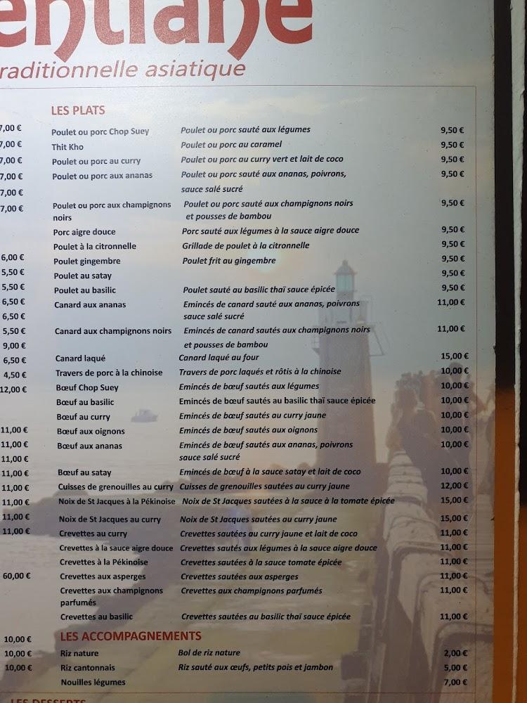 Restaurant Vientiane - Menu Image 4